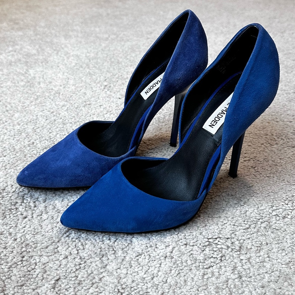 Steve Madden Royal Blue Heels